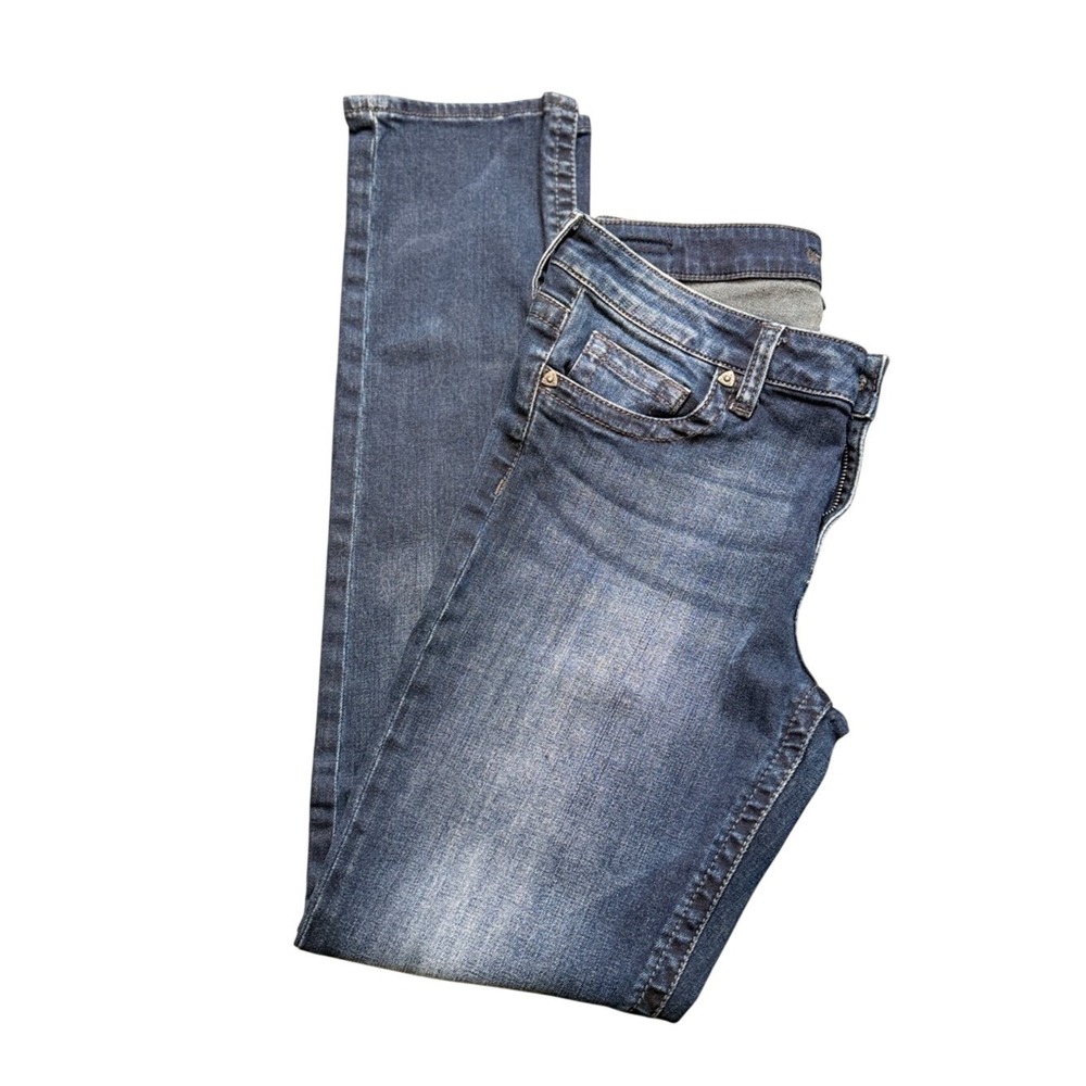 Kut From The Kloth Straight Leg Jeans Womens 8L Dark Wash Stretch - Picture 2 of 10